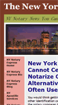 Mobile Screenshot of newyorknotaryexpress.com